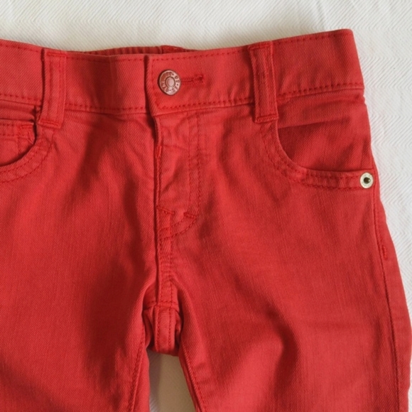 gymboree all smiles muted red skinny denim jeans 2T toddler girls - Picture 4 of 14